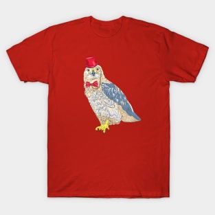 Hipster  bird Rough-legged Buzzard T-Shirt